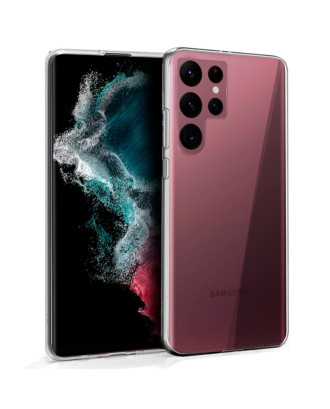 Capa de silicone COOL para Samsung S908 Galaxy S22 Ultra (transparente)