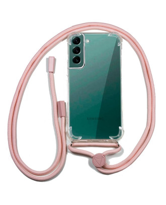 Capa COOL para Samsung S906 Galaxy S22 Plus Cordão Rosa