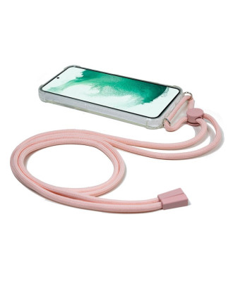 Capa COOL para Samsung S906 Galaxy S22 Plus Cordão Rosa