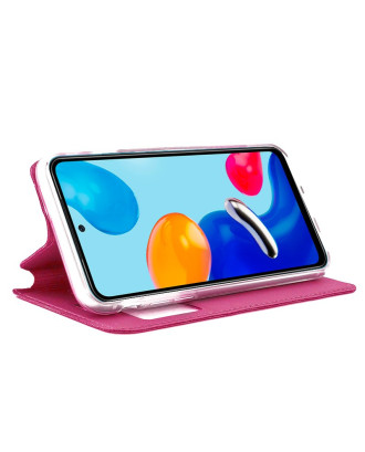 Capa Flip Cover COOL para Xiaomi Redmi Note 11 / Note 11S Rosa