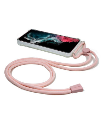 Capa COOL para Samsung S908 Galaxy S22 Ultra Cordão Rosa