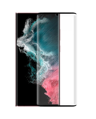 Protetor de ecrã de vidro temperado COOL para Samsung S908 Galaxy S22 Ultra (Curvo)