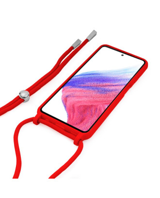 Capa COOL para Samsung A536 Galaxy A53 5G Cordão Vermelho