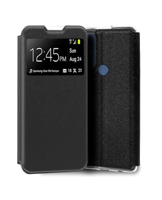 Capa Flip Cover COOL para TCL 30 SE / 30E / 305 / 306 Preto