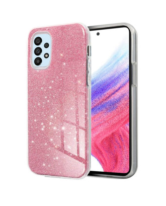 Capa COOL para Samsung A536 Galaxy A53 5G Glitter Rosa