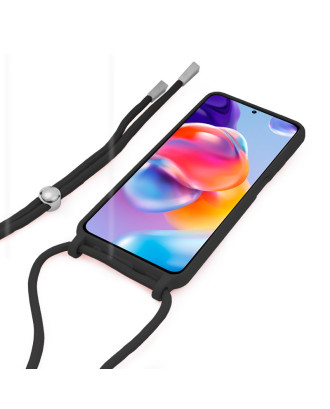 Capa COOL para Xiaomi Redmi Note 11 Pro Plus 5G Cordão Preto