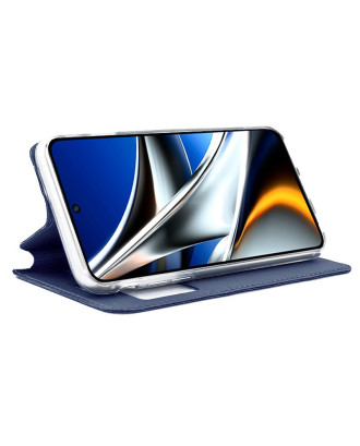 Capa Flip Cover COOL para Xiaomi Poco X4 Pro 5G Azul