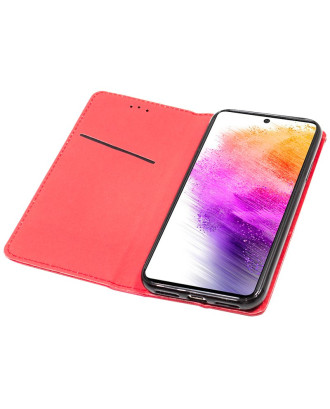 Capa Flip Cover COOL para Samsung A736 Galaxy A73 5G Vermelho