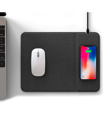 Tapete de Rato COOL Qi Carregador Sem Fio 15W Tapete de Rato COOL Qi Carregador Sem Fio 15W
