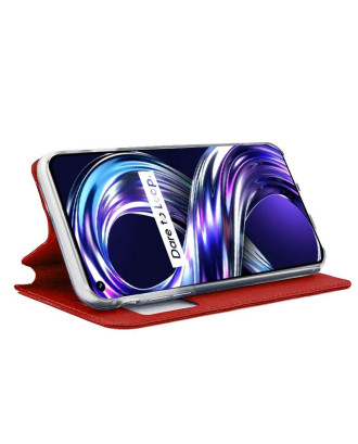 Capa Flip Cover COOL para Realme 8i / Narzo 50 Vermelho