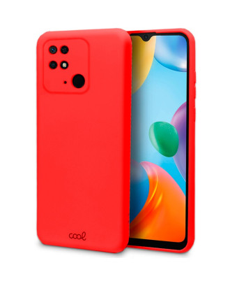 Capa COOL para Xiaomi Redmi 10C Vermelho