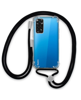 Capa COOL para Xiaomi Redmi Note 11 / Note 11S Cordão Preto