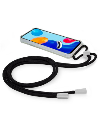 Capa COOL para Xiaomi Redmi Note 11 / Note 11S Cordão Preto