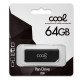 Pen Drive USB x64 GB 2.0 COOL Placa Preta