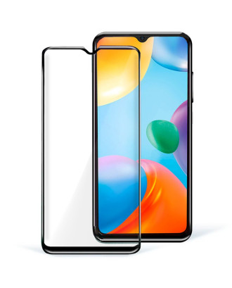 Protetor de ecrã de vidro temperado COOL para Xiaomi Redmi 10C / Redmi 12C / Poco C40 (FULL 3D)