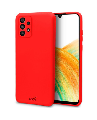 Capa COOL para Samsung A336 Galaxy A33 5G Vermelho