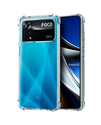 Capa COOL para Poco X4 Pro 5G AntiShock Transparente