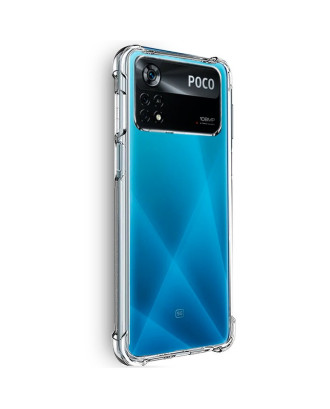 Capa COOL para Poco X4 Pro 5G AntiShock Transparente