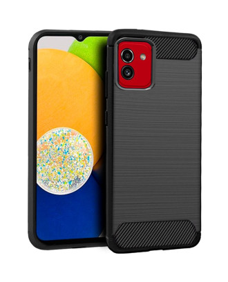 Capa COOL para Samsung A035 Galaxy A03 Carbono Preto