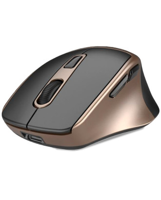 Rato sem fio silencioso COOL ECO Ergonomic Ouro-Preto Rato sem fio silencioso COOL ECO Ergonomic Ouro-Preto