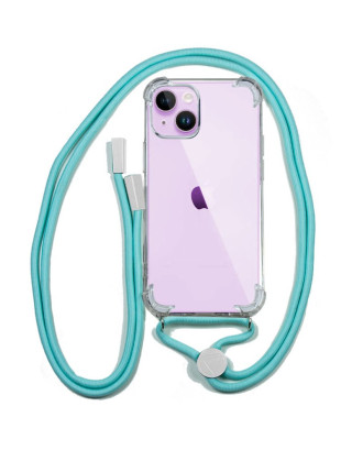 Capa COOL para iPhone 14 Cord Plain Mint