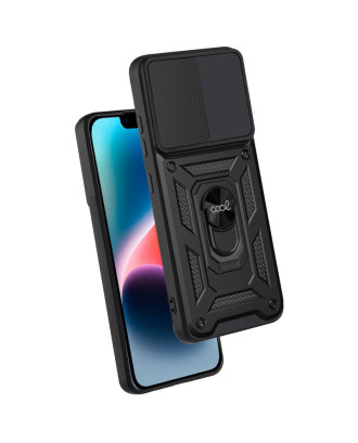 Capa COOL para iPhone 14 Plus Hard Ring Preto