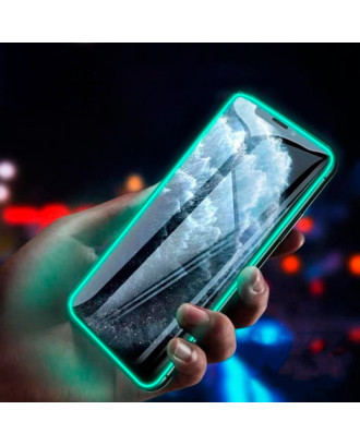 Protetor de ecrã de vidro temperado COOL para iPhone 15 Plus / 16 Plus / 14 Pro Max (Néon)