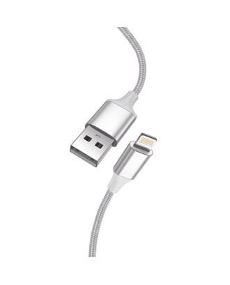 Cabo USB COOL Nylon Universal Lightning para iPhone / iPad (1,2 metros)