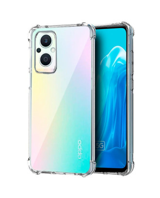Capa COOL para Oppo Reno 8 Lite 5G AntiShock Transparente