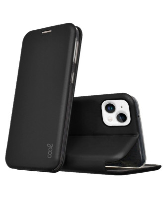 Capa Flip Cover COOL para iPhone 14 Plus Elegance Preto