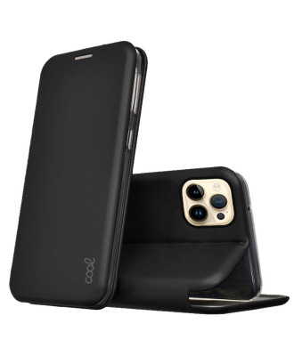 Capa Flip Cover COOL para iPhone 14 Pro Max Elegance Preto