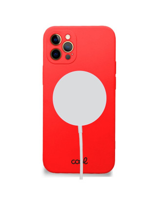 Capa COOL para iPhone 14 Pro Capa Magnética Vermelho