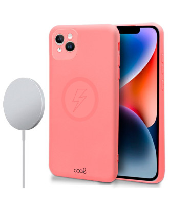 Capa COOL para iPhone 14 Plus Magnética Cover Rosa