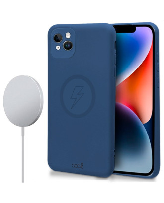 Capa COOL para iPhone 14 Plus Capa Magnética Marinho