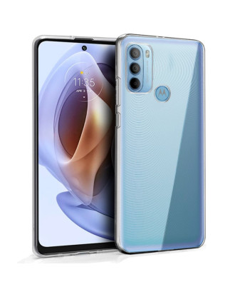 Capa de silicone COOL para Motorola Moto G31 / G41 (transparente)