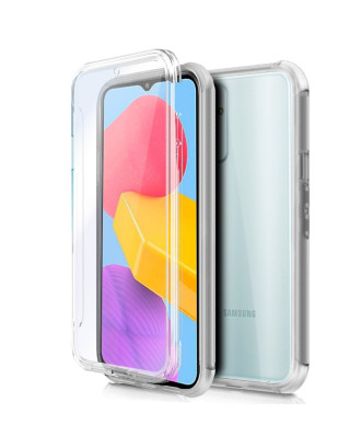 Capa COOL de Silicone 3D para Samsung M135 Galaxy M13 / A23 5G (frente e verso transparentes) Capa COOL de Silicone 3D para Samsung M135 Galaxy M13 / A23 5G (frente e verso transparentes)
