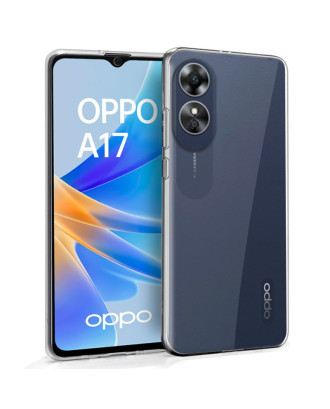 Capa de silicone COOL para Oppo A17 (transparente)