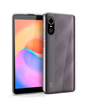 Capa de silicone COOL para ZTE Blade A31 Plus (transparente)