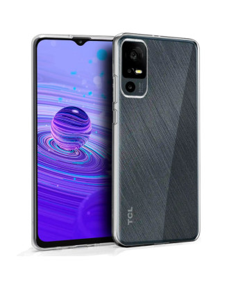 Capa de silicone COOL para TCL 40R 5G (transparente)