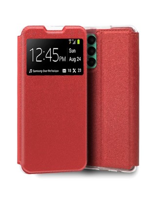 Capa Flip Cover COOL para Samsung M135 Galaxy M13 / A23 5G Vermelho
