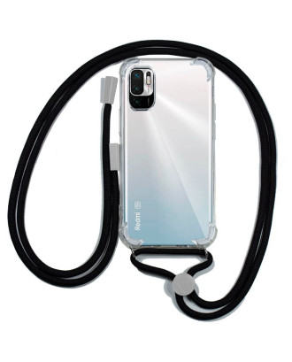 Capa COOL para Xiaomi Redmi 10 5G Cordão Preto