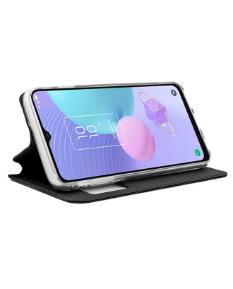 Capa Flip Cover COOL para TCL 405 / 408 Preto