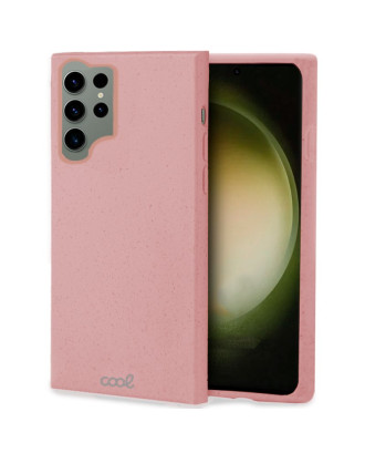 Capa COOL para Samsung S918 Galaxy S23 Ultra Eco Biodegradável Rosa