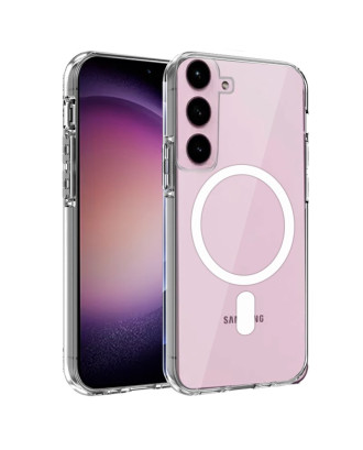 Capa COOL para Samsung S916 Galaxy S23 Plus Transparent Magnetic