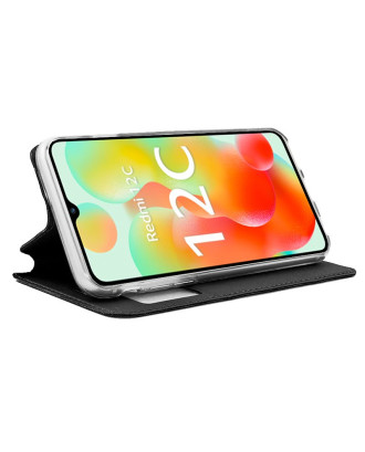 Capa Flip Cover COOL para Xiaomi Redmi 12C Preto