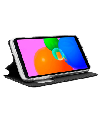 Capa Flip Cover COOL para TCL 403 Preto