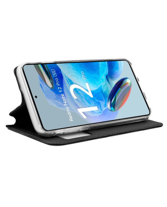 Capa Flip Cover COOL para Xiaomi Redmi Note 12 Pro 5G Preto
