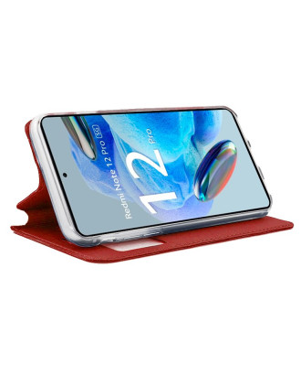 Capa Flip Cover COOL para Xiaomi Redmi Note 12 Pro 5G Vermelho