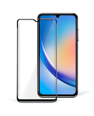 Protetor de ecrã de vidro temperado COOL para Samsung A346 Galaxy A34 5G (FULL 3D)