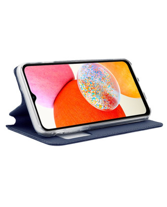 Capa Flip Cover COOL para Samsung A145 Galaxy A14 / A14 5G Azul